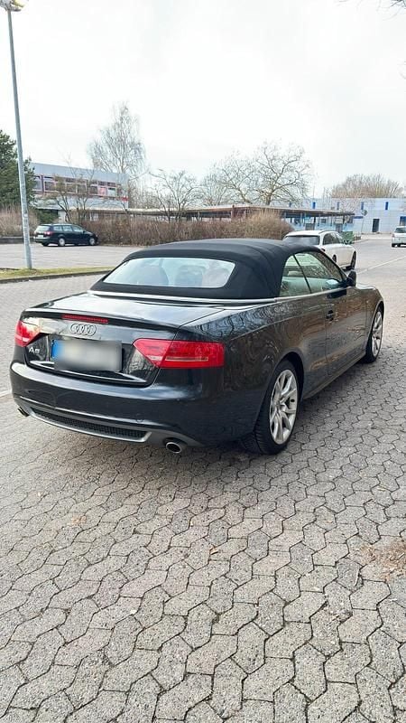 Gebraucht Audi A5 Cabriolet S-Line 239 PS (175 kW) 2010 Schwarz Cabrio