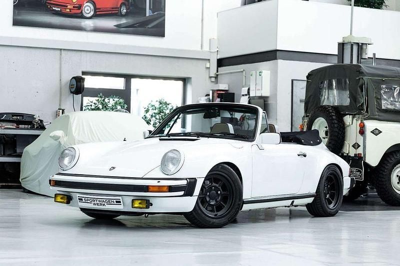 Gebraucht Porsche 911SC 179 PS (131 kW) 1983 Weiß Cabrio