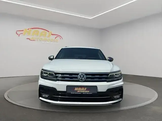 Gebraucht VW Tiguan Allspace Highline 180 PS (132 kW) 2018 Weiß SUV