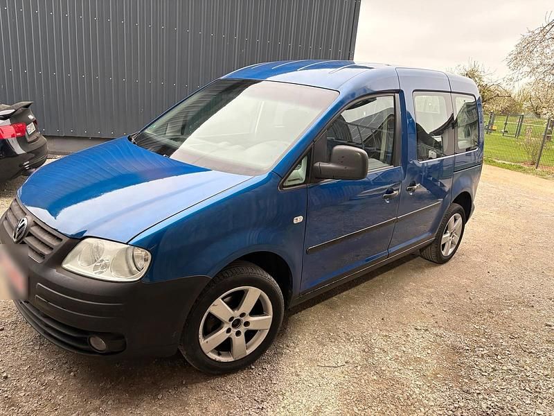 Usata VW Caddy 105 CV (77 kW) 2005 Blu Monovolume