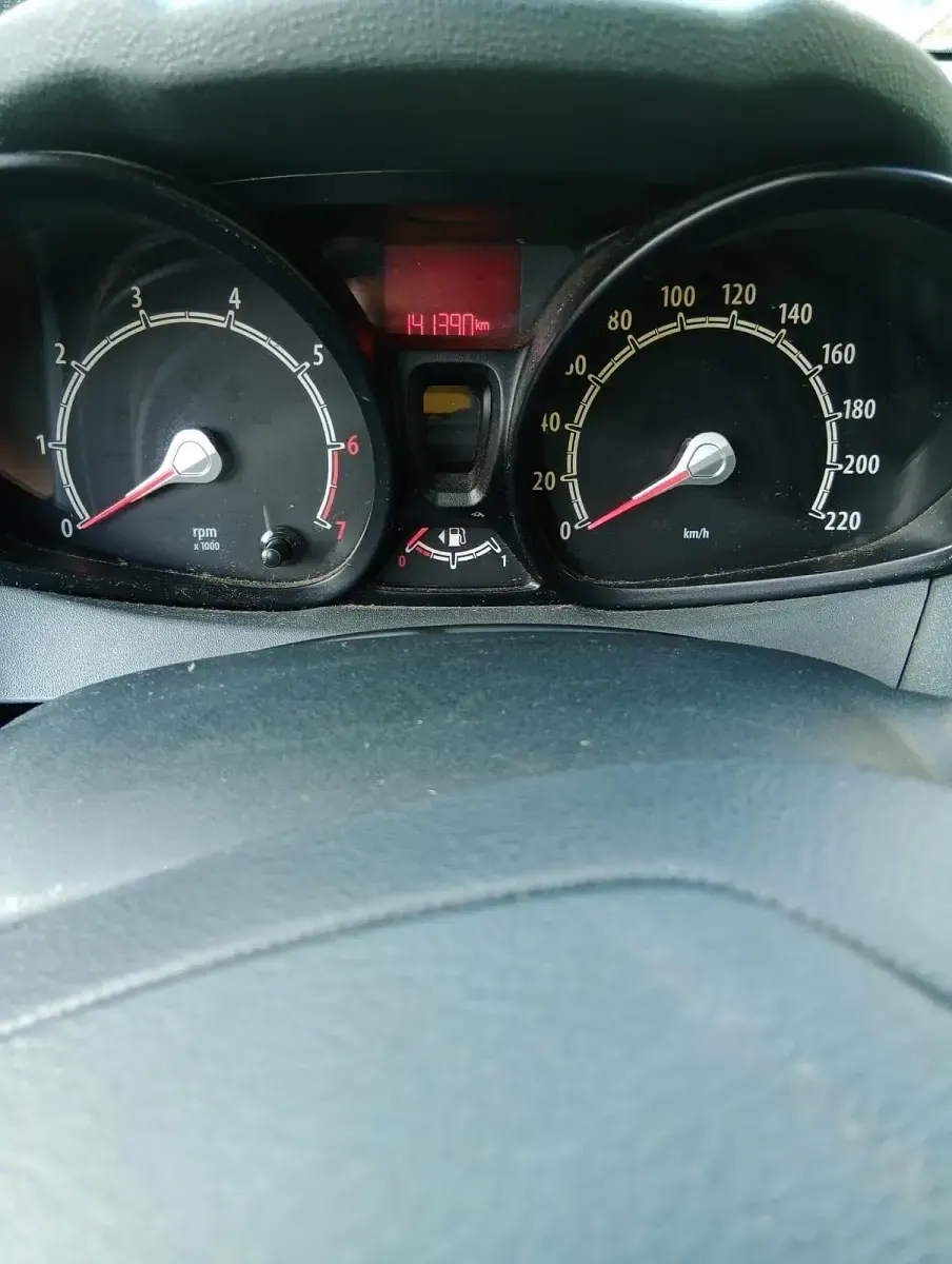 Gebraucht Ford Fiesta 2008 Rot Kleinwagen