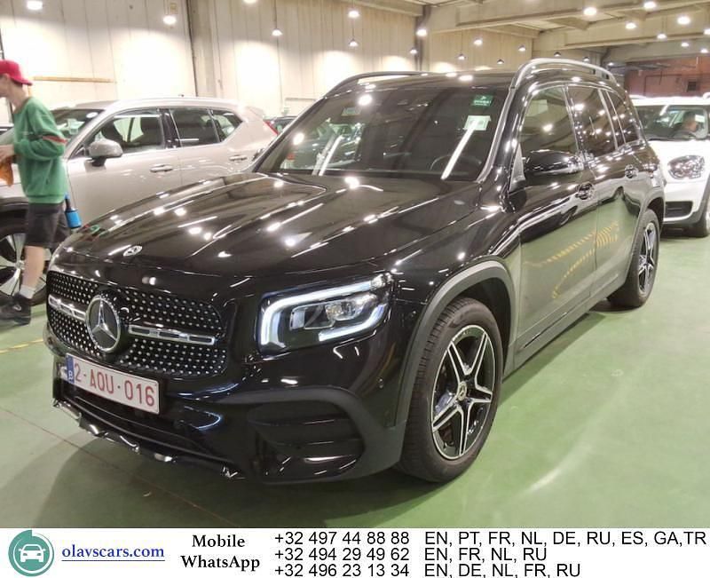 Schwarz Gebraucht 2021 Mercedes GLB180 AMG SUV | 27.225 € (Teuer) - Bild 1/4