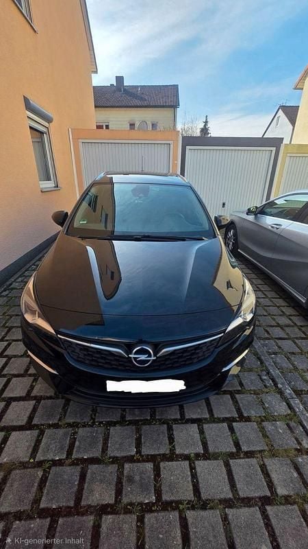 Gebraucht Opel Astra Elegance 122 PS (89 kW) 2021 Schwarz Kombi