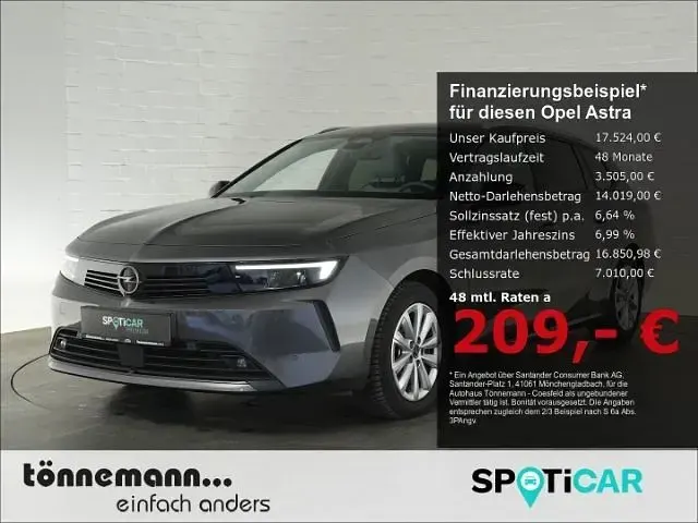 Gebraucht Opel Astra Elegance 131 PS (96 kW) 2024 Kleinwagen