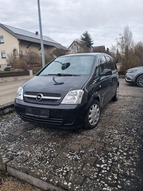 Schwarz Gebraucht 2005 Opel Meriva Van / Kleinbus | 600 € (Superpreis) - Bild 1/4