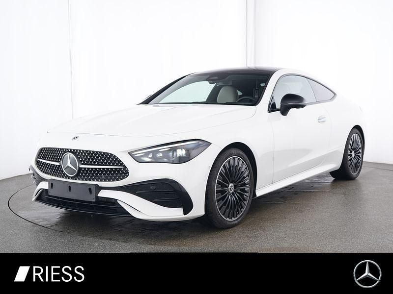 Unilack polarweiß Gebraucht 2024 Mercedes CLE220 AMG Coupé | 51.740 € (Guter Preis) - Bild 1/4