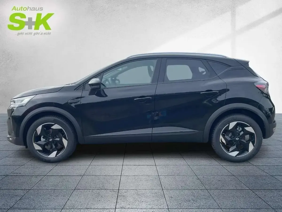 Neu Renault Captur Techno 91 PS (66 kW) 2025 Black pearlschwarz metallic SUV