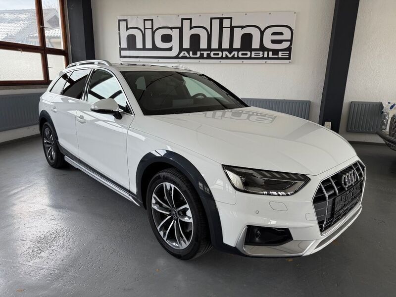 Weiß Gebraucht 2022 Audi A4 Allroad Basis Kombi | 40.880 € (Teuer) - Bild 1/4