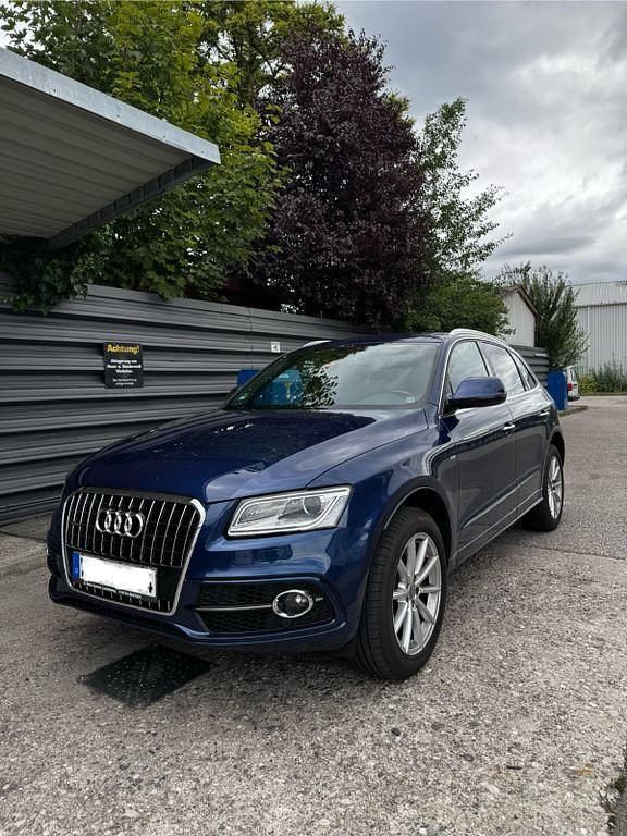 Blau Gebraucht 2015 Audi Q5 S-Line SUV | 19.500 € (Fairer Preis) - Bild 1/4