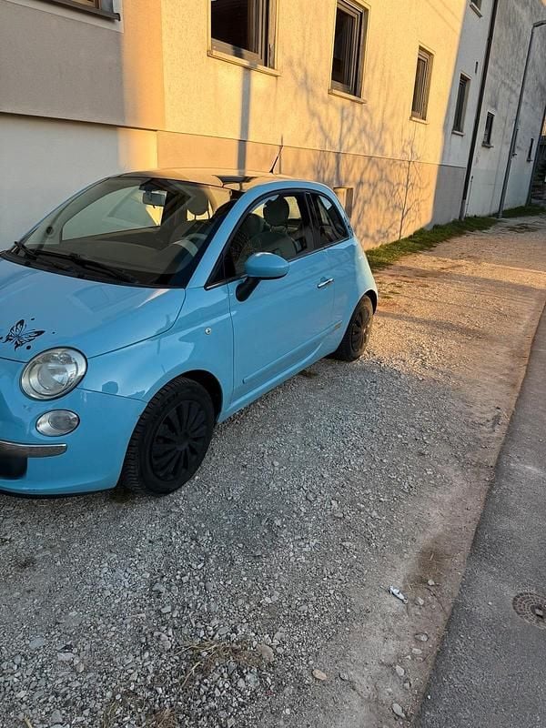 Gebraucht Fiat 500 69 PS (50 kW) 2011 Blau Kleinwagen