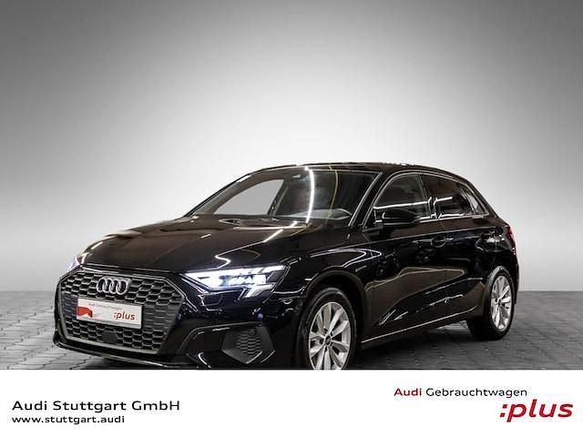 Brillantschwarz Gebraucht 2022 Audi A3 Ambiente | 25.640 € (Guter Preis) - Bild 1/4