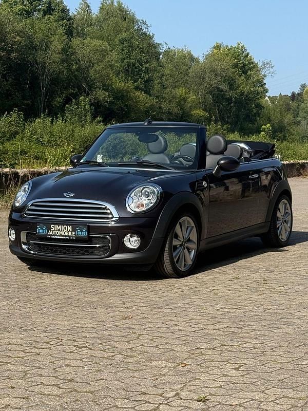 Braun Gebraucht 2014 Mini Cooper D Cabriolet Cabrio | 10.990 € (Superpreis) - Bild 1/2