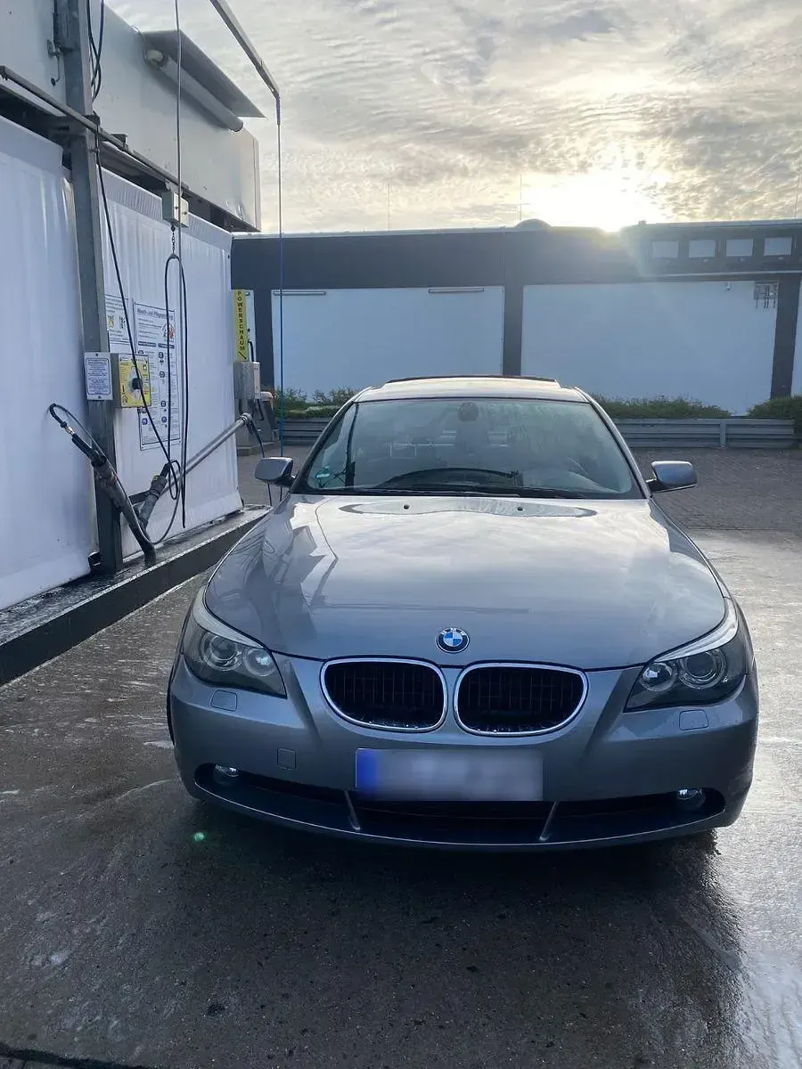 Usata BMW 520 170 CV (125 kW) 2003 Argento Berlina
