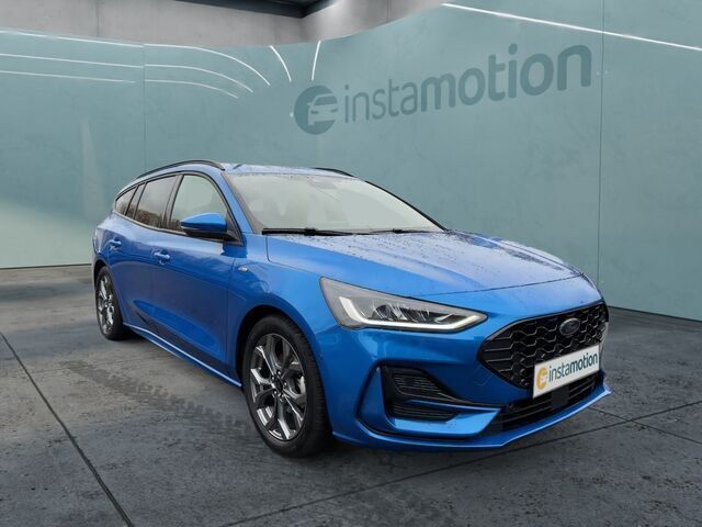 Blau Gebraucht 2023 Ford Focus ST-Line X Kombi | 24.490 € (Etwas zu teuer) - Bild 1/2