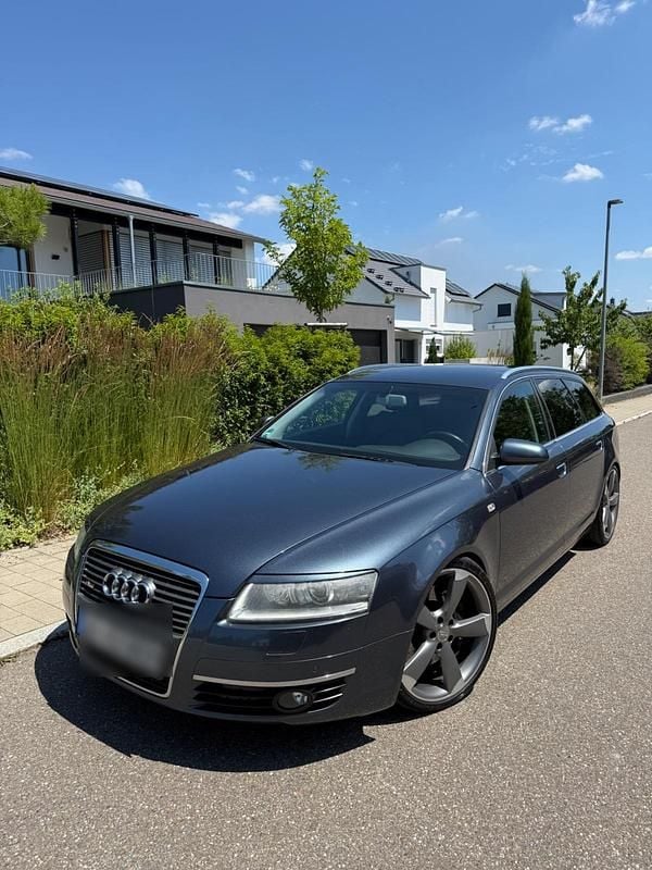 Blau Gebraucht 2008 Audi A6 Kombi | 1.850 € - Bild 1/4