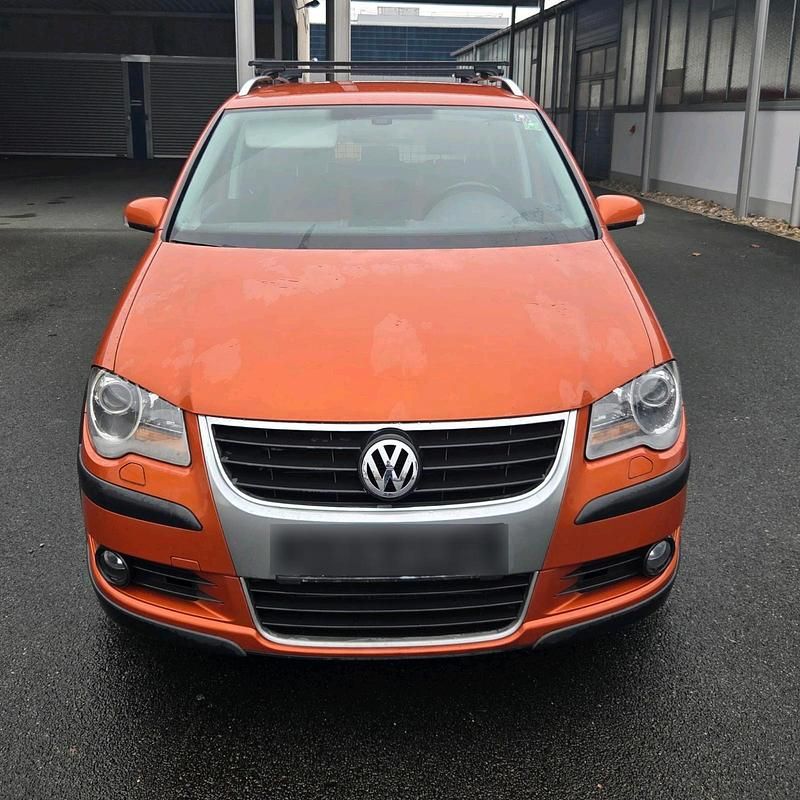 Gebraucht VW Touran Cross 140 PS (102 kW) 2008 Orange Van / Kleinbus