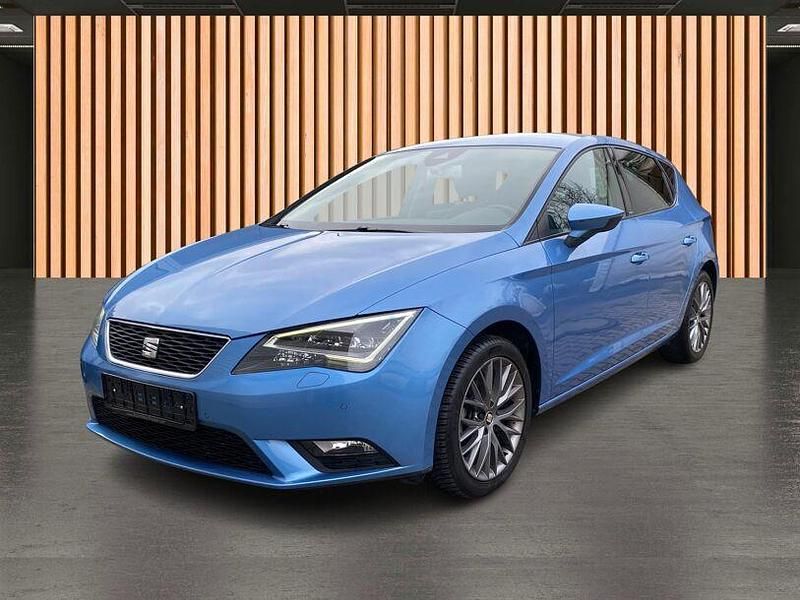 Gebraucht Seat Leon I-Tech 110 PS (80 kW) 2014 Tossa blau Limousine