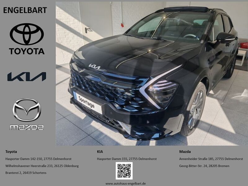 Schwarz Neu 2025 Kia Sportage GT-Line SUV | 41.990 € (Fairer Preis) - Bild 1/4