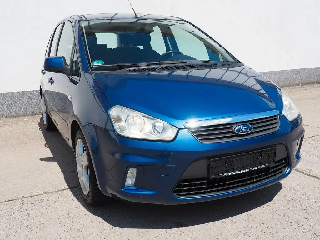 Gebraucht Ford C-MAX Style 101 PS (74 kW) 2010 Blau Van / Kleinbus