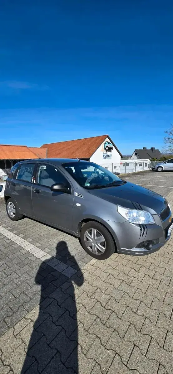 Gebraucht Chevrolet Aveo 2009 Grau Kleinwagen
