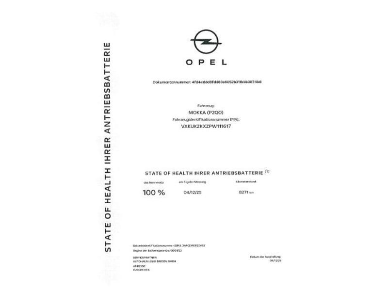 Gebraucht Opel Mokka-e Elegance 100 kW (136 PS) 2024 Blau SUV