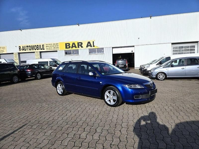 Gebraucht Mazda 6 Active 147 PS (108 kW) 2005 Blau Kombi
