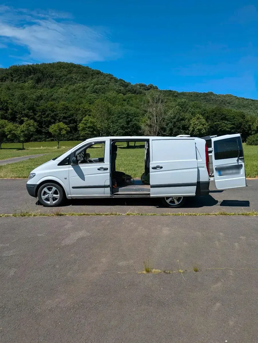 Gebraucht Mercedes Viano 190 PS (139 kW) 2010 Weiß Van / Kleinbus