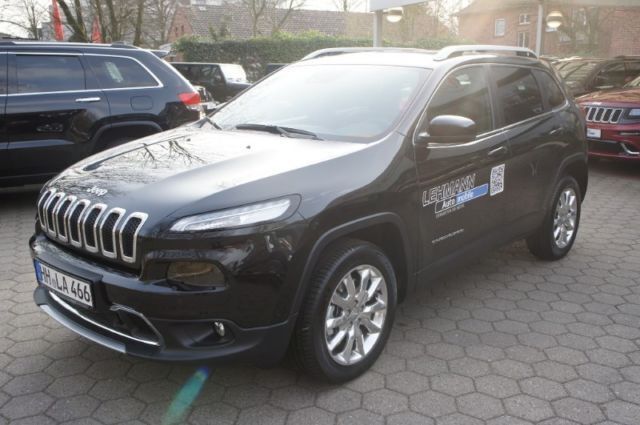 Schwarz metallic Gebraucht 2015 Jeep Cherokee Limited SUV | 36.500 € - Bild 1/4