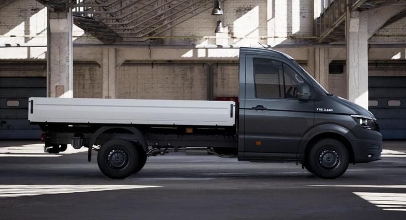 Neu MAN TGE 177 PS (130 kW) 2025 Grau metallic Van