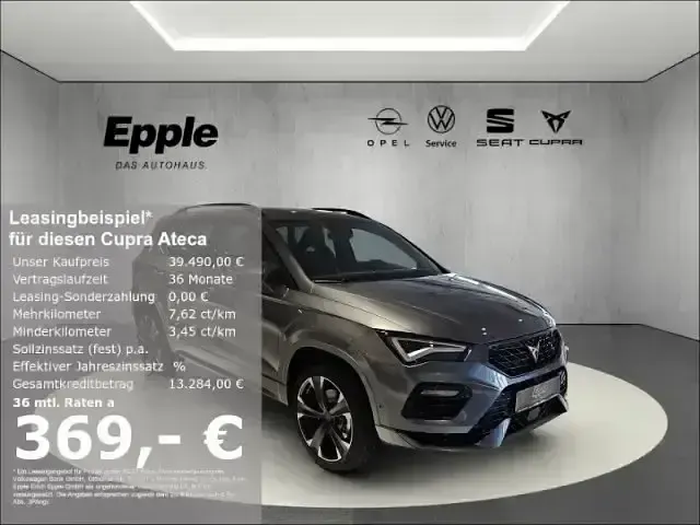 Używany Cupra Ateca 150 KM (110 kW) 2026 SUV