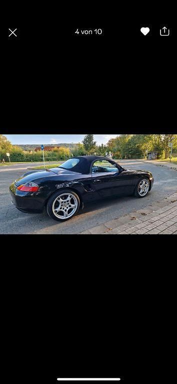 Gebraucht Porsche Boxster S 252 PS (185 kW) 2002 Schwarz Cabrio