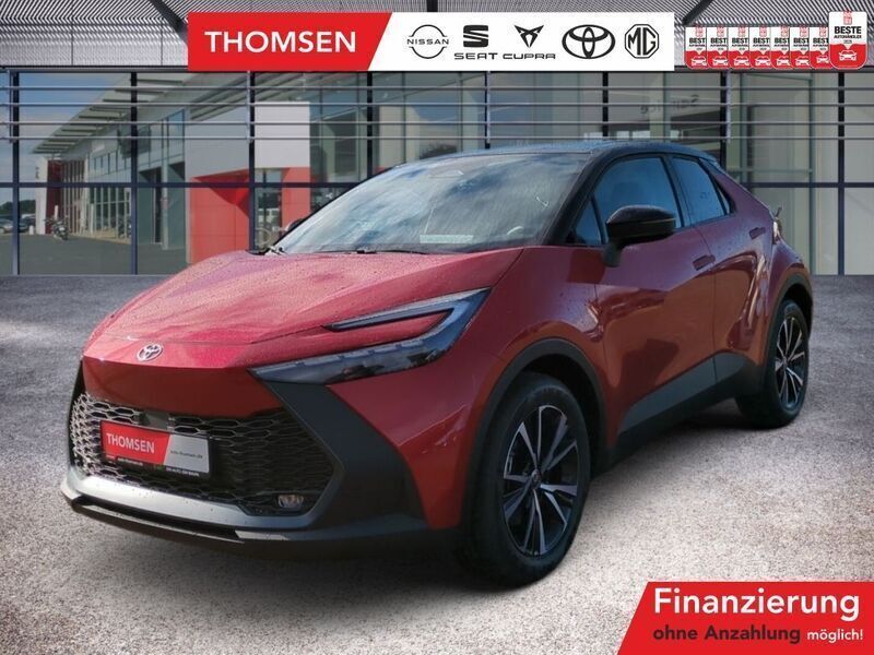 Karmina rot / dach schwarz Neu 2024 Toyota C-HR Team SUV | 37.285 € (Guter Preis) - Bild 1/4