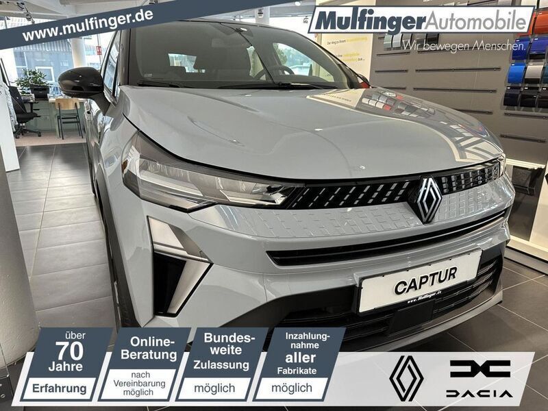 Black pearlschwarz Gebraucht 2024 Renault Captur Techno SUV | 24.500 € (Guter Preis) - Bild 1/4