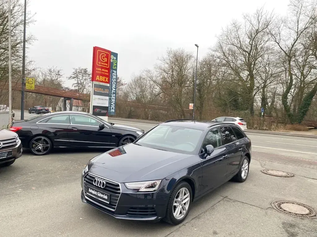 Usata Audi A4 Design 150 CV (110 kW) 2017 Blu Station wagon