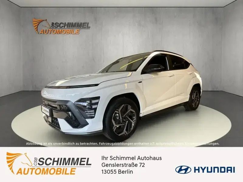 Atlas white Neu 2024 Hyundai Kona N Line SUV | 34.950 € (Fairer Preis) - Bild 1/1