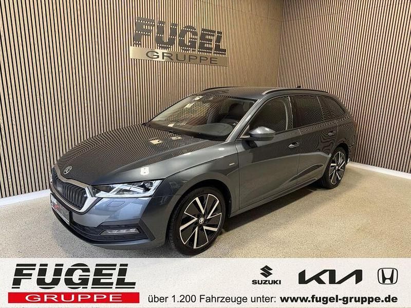 Quarzgrau metallic Gebraucht 2022 Skoda Octavia Clever Kombi | 25.499 € (Fairer Preis) - Bild 1/4