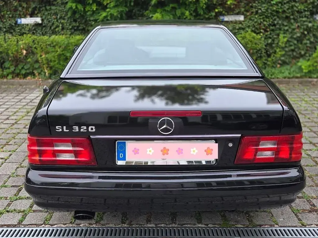 Gebraucht Mercedes SL320 224 PS (164 kW) 1999 Schwarz Cabrio