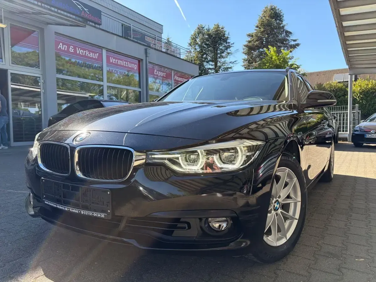 Brugt BMW 318 140 HK (102 kW) 2018 Sort Stationcar