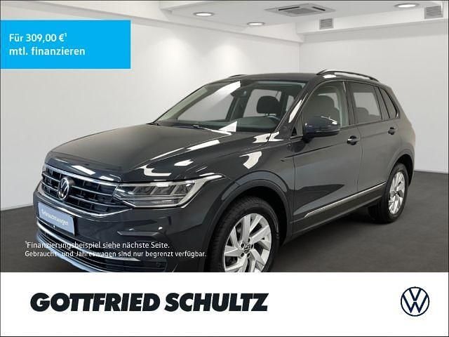 Grau Gebraucht 2022 VW Tiguan Life SUV | 30.990 € (Guter Preis) - Bild 1/4
