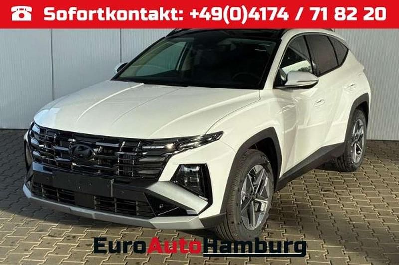 Neu Hyundai Tucson Premium 160 PS (117 kW) 2025 Serenity white SUV