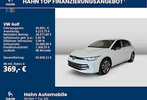 Gebraucht VW Golf VIII 150 PS (110 kW) 2026 Weiß Limousine
