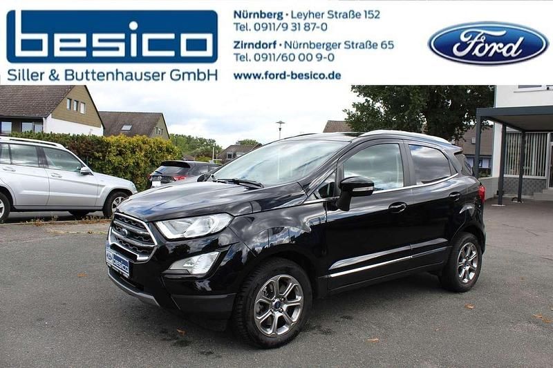 Schwarz Gebraucht 2019 Ford Ecosport Titanium SUV | 15.970 € (Etwas zu teuer) - Bild 1/4