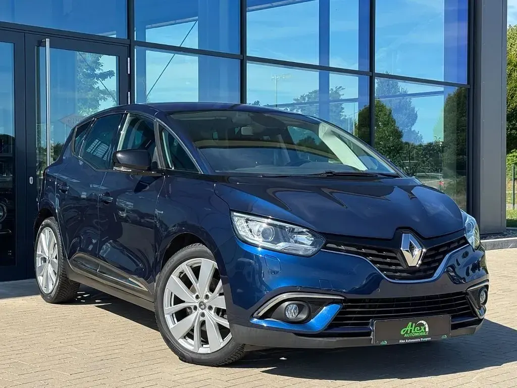 Gebraucht Renault Scenic E-Tech LIMITED 140 PS (102 kW) 2018 Blau Van / Kleinbus