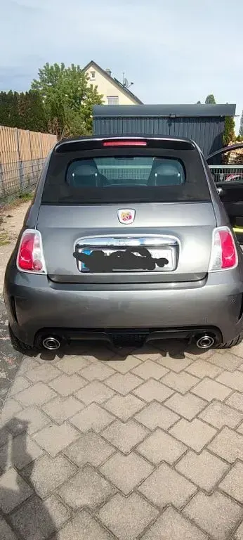Używany Abarth 500C 140 KM (102 kW) 2010 Szary Kabriolet