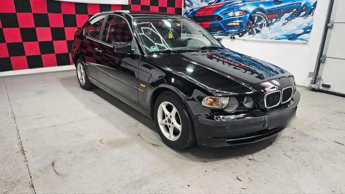 Gebraucht BMW 316 116 PS (85 kW) 2002 Schwarz Limousine