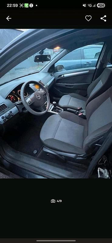 Gebraucht Opel Astra 105 PS (77 kW) 2005 Schwarz Limousine