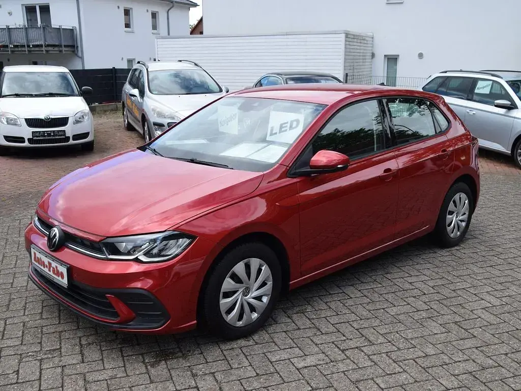 Gebraucht VW Polo Life 80 PS (58 kW) 2022 Rot Kleinwagen