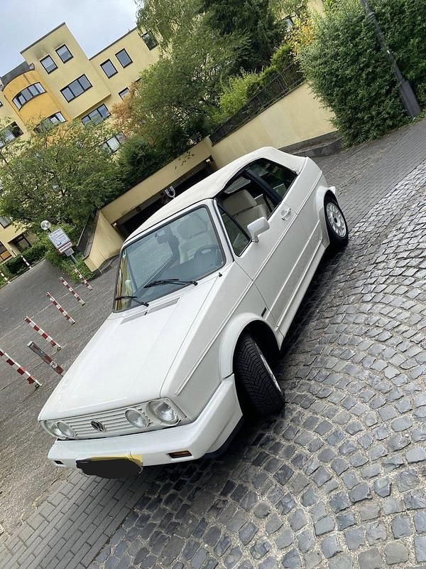 Weiß Gebraucht 1991 VW Golf Cabriolet Cabrio | 14.000 € - Bild 1/4