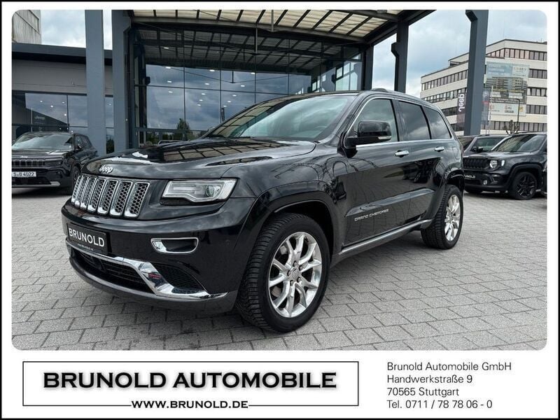 Schwarz Gebraucht 2017 Jeep Grand Cherokee Summit SUV | 24.900 € (Fairer Preis) - Bild 1/4