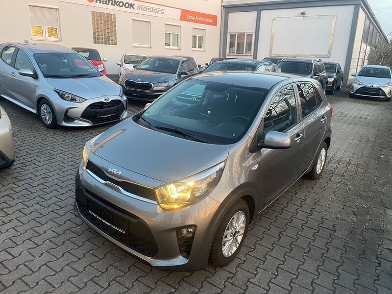 (m7g) astrograu met. Gebraucht 2024 Kia Picanto Vision Kleinwagen | 15.490 € (Fairer Preis) - Bild 1/4
